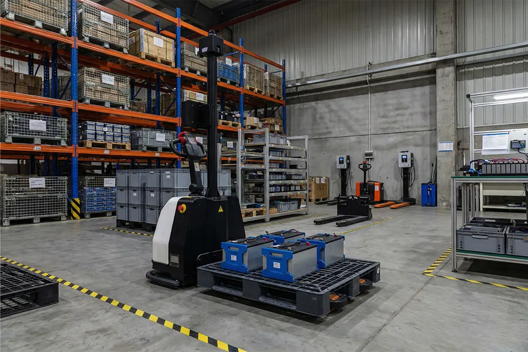 autonomous pallet mover robotic pallet mover for automated warehouse pallet handling